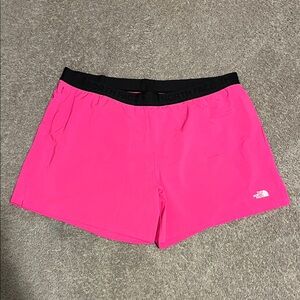 The North Face Women's Vibrant Pink Athletic Shorts (3X)